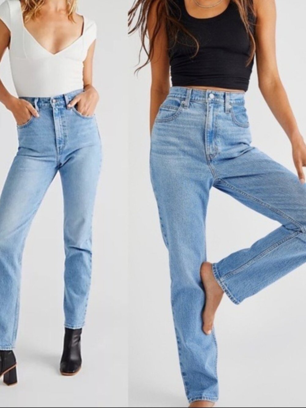 Levi's 70s High Slim Straight Denim Jeans Women's W32 L31 Organic Cotton NWT